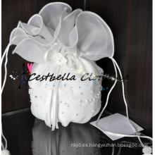 Bolsos de la boda de la manera blanca elegante mini Bolsos nupciales mini